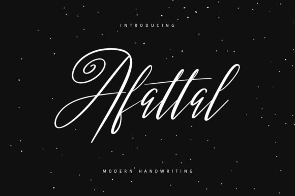 Afattal: A Handwritten Font That Elevates Brand Design