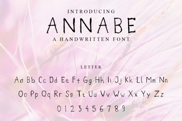 Annabe: A Handwritten Font That Adds Personality to Your Brand