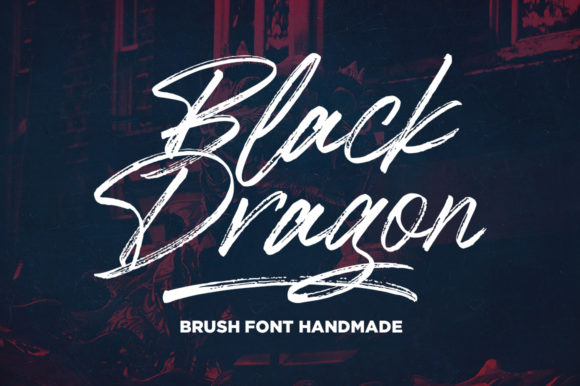 Black Dragon Typeface: Elevate Your Brand Identity