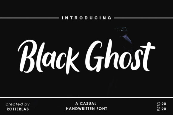 Black Ghost: The Script Font That Elevates Small Business Branding