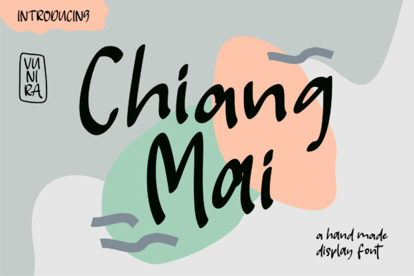 Chiang Mai: A Handwritten Typeface for Authentic Brand Identity