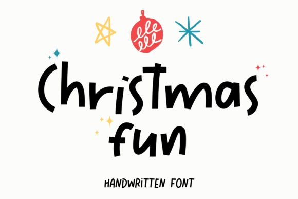 Christmas Fun: A Playful Handwritten Font for Editorial Projects