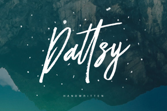 Dattsy: A Handwritten Typeface for Digital Branding