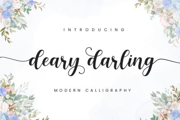 Deary Darling Typeface: A Script Amp Review for Elegant Branding