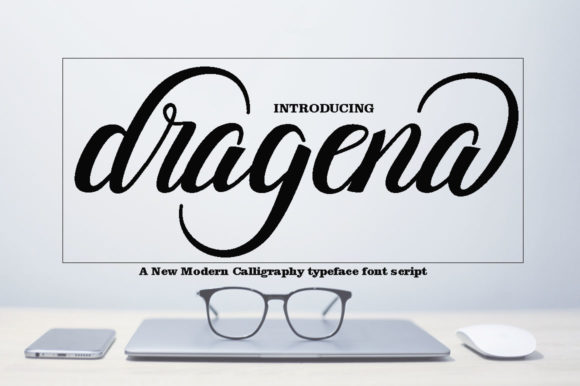 Dragena Font Review: A Bold Handwritten Typeface for Creative Branding