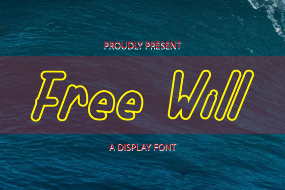 Free Will Typeface: A Handwritten Font for Modern Craft Branding
