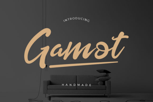 Gamot Font: A Joyful Script for Memorable Brand Content