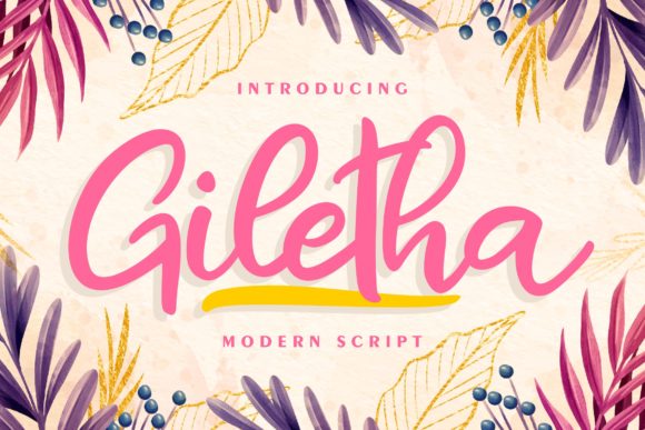 Giletha: The Handwritten Typeface That Transformed My Brand Identity