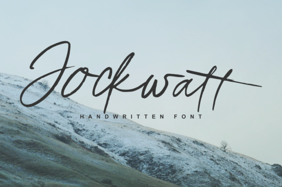 Jockwatt Typeface: Elevate Your Brand Identity with Modern Script