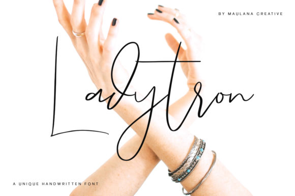 Ladytron Font: A Script That Elevates Branding Efforts