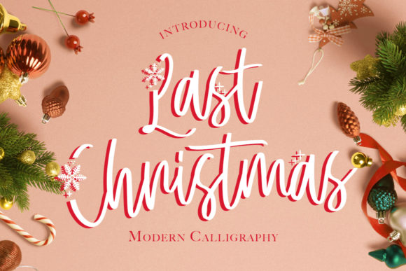 Last Christmas Typeface Review: A Romantic Handwritten Font for Holiday Branding