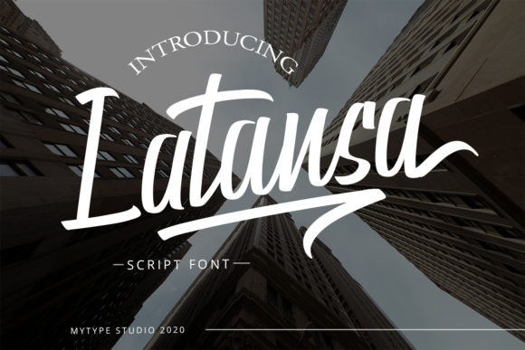 Latansa Script Font: Elevate Your Handmade Brand Identity