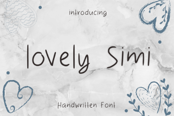 Lovely Simi: The Handwritten Typeface for Authentic Brand Identity