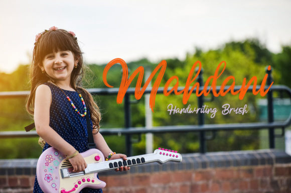 Mahdani Font Review: A Brushed Script for Romantic Brand Identity