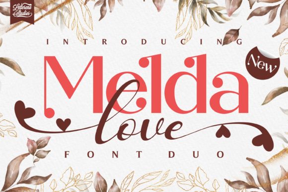 Melda Love: A Romantic Typeface for Handmade Branding