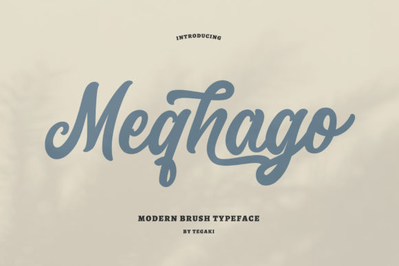 Meqhago: A Brushed Handwritten Typeface Review for Brand Designers