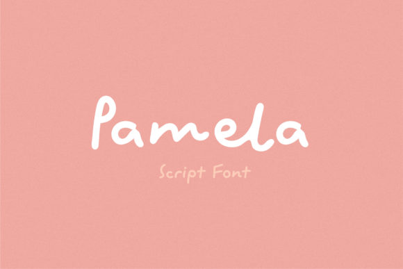 Pamela: A Modern Handwritten Typeface for Digital Branding