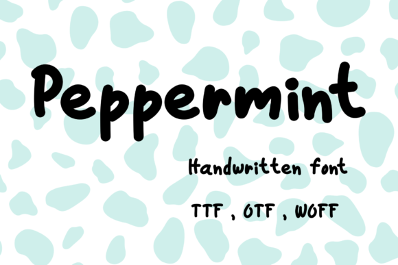 Peppermint Font: A Friendly Touch for Branding Projects
