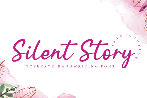 Silent Story Typeface Review: A Charming Script for Digital Branding