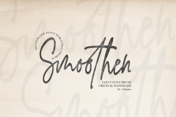 Smoothen: The Handwritten Typeface for Authentic Branding