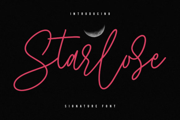 Starlose: A Script Font That Elevates Your Brand