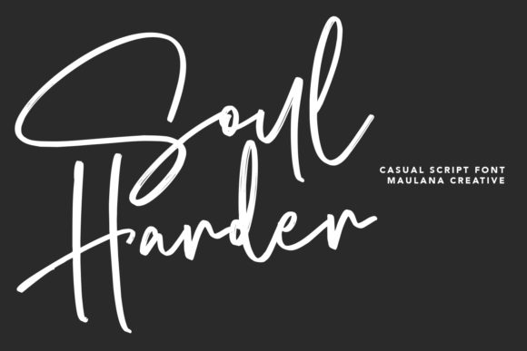 Upgrade Your Brand Identity with Soul Harder Typeface